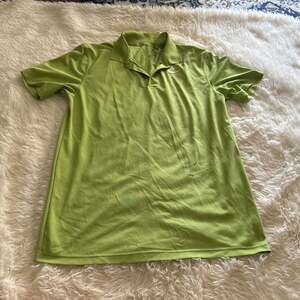 Nike Dri- Fit  Lime Polo Shirt Small